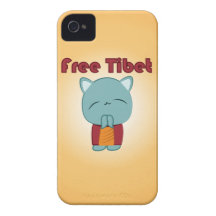 Kawaii Free Tibet Kitty iPhone case iPhone 4 Case