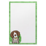 Kawaii German Shorthair Stationery (Unlined)