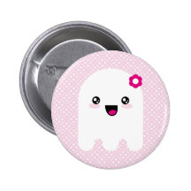 Kawaii ghost pins