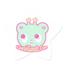 Kawaii Goods Star stickers