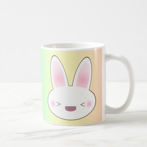 KAWAII HAPPY BUNNY MUG
