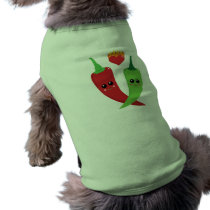 Kawaii Hot Pepper Dog T-shirt