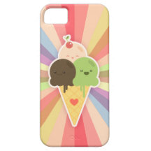 Kawaii Ice Cream Cone iPhone5 case