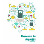 kawaii is fun woman t shirt