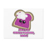Kawaii Jelly and Cream Cheese Toast Postcards