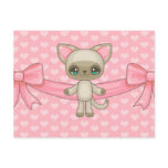 Kawaii Kitty Postcard