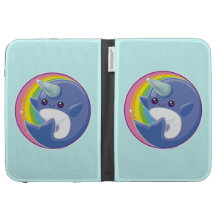 Kawaii Narwhal Kindle Covers