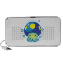 Kawaii Octopus Mushroom Notebook Speakers