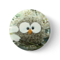 Kawaii Oliver the Owl Buttons