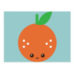 Kawaii Orange Postcards