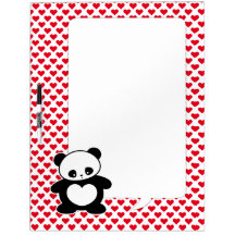 Kawaii panda Dry-Erase board
