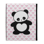 Kawaii panda iPad folio cover