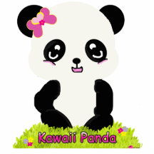 Kawaii Panda Photo Sculpture