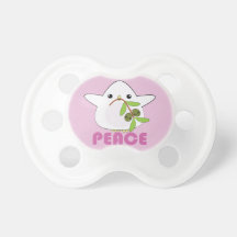 Kawaii Peace Dove Baby Pacifier