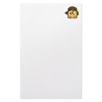 Kawaii Penguin Zombie Gruesome Horror Custom Stationery