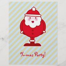 Kawaii Père Noël Tract