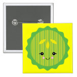 kawaii pickle slice buttons