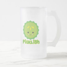 kawaii picklish pickle slice coffee mug