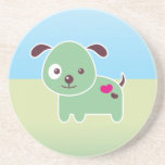 Kawaii puppy coasters