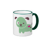 Kawaii puppy coffee mug