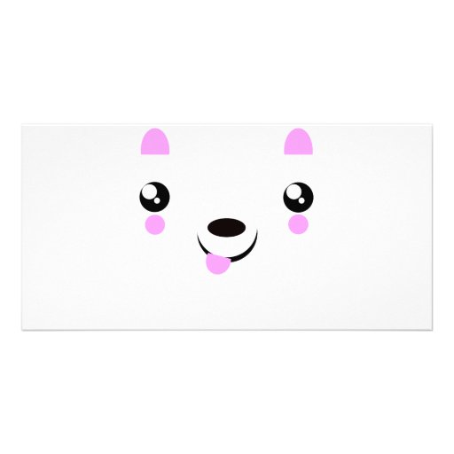 Kawaii Puppy cute kawaii t-shirts Personalized Photo Card