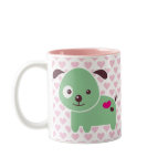 Kawaii puppy mugs