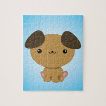 Kawaii Puppy puzzle