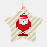 Kawaii Santa Christmas Ornaments