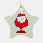 Kawaii Santa Christmas Ornaments