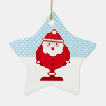 Kawaii Santa Ornaments