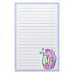 Kawaii Seahorse Stationery