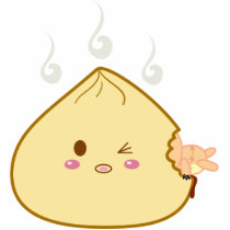 Kawaii "SioPao" Meatbun Attack Acrylic Cut Out
