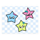 KAWAII STAR BABIES BABY STARS POSTCARDS