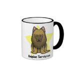 Kawaii Star Belgian Tervuren Coffee Mug