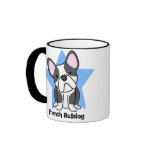 Kawaii Star BW French Bulldog Mug