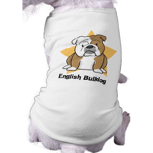 Kawaii Star English Bulldog Pet T Shirt