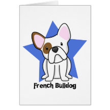 Kawaii Star French Bulldog Cards