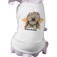 Kawaii Star Keeshond Dog Clothing