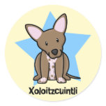 Kawaii Star Xoloitzcuintli Sticker