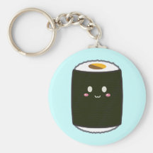 Kawaii Sushi Roll Key Chains