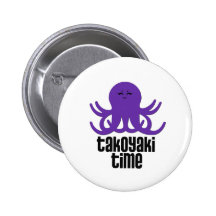Kawaii Takoyaki Time Button