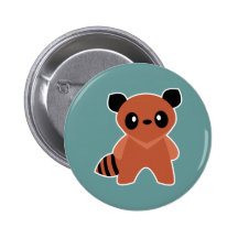 Kawaii Tanuki Badges Avec Agrafe