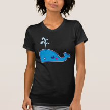 Kawaii whale t-shirt