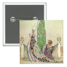 Kay Nielsen's Princess and the Gardener Pins