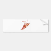 kayak Arizona Waters Bumper Stickers