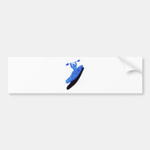 Kayak azul australis bumper stickers