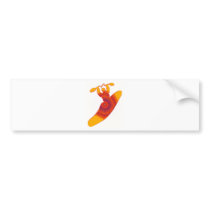 Kayak Bent Apollo Bumper Sticker