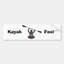 Kayak Bumper Stickers