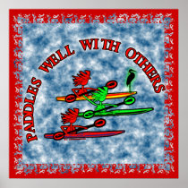 Kayak Canoe - Paddles Well With Others