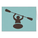 Kayak Greeting Card